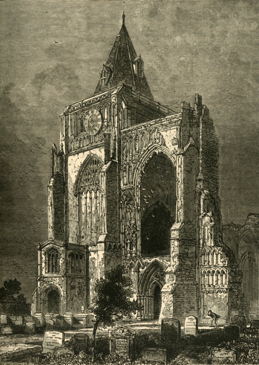 Západní fronta, Crowland Abbey, 1898. od Unbekannt