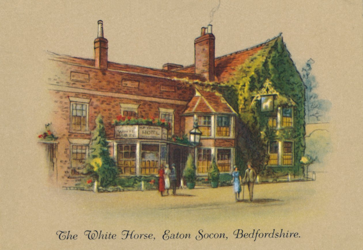Bílý kůň, Eaton Socon, Bedfordshire, 1939 od Unbekannt