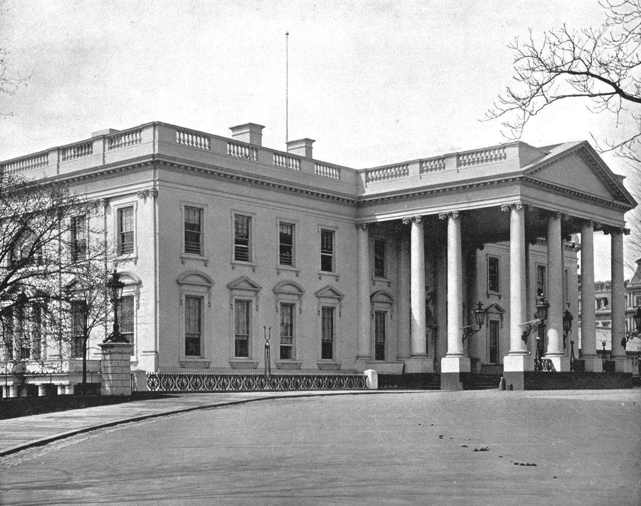 Bílý dům, Washington DC, USA, c1900. od Unbekannt