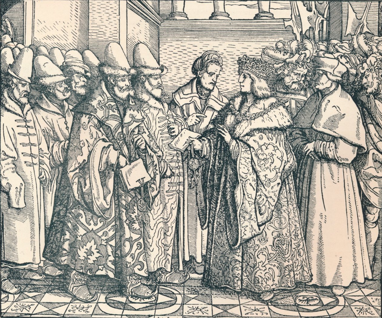 Bílá Ruská federace s císařem Maxem, c1507, 1907 od Unbekannt