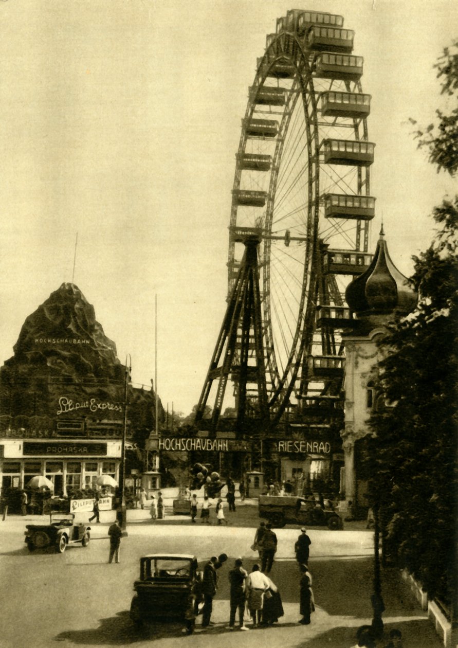 Wiener Riesenrad, Vídeň, Rakousko, c1935. od Unbekannt