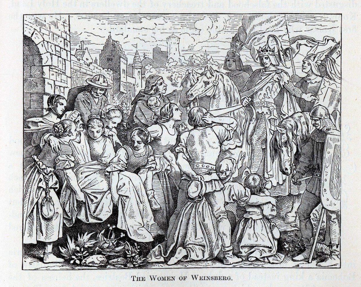 Ženy z Weinsbergu, 1882 od Unbekannt