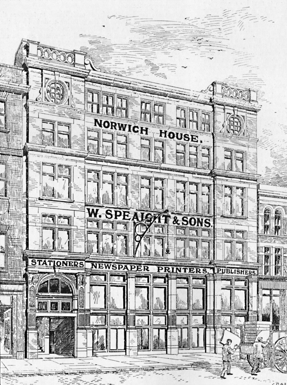 Díla na Norwich Street, 1916 od Unbekannt