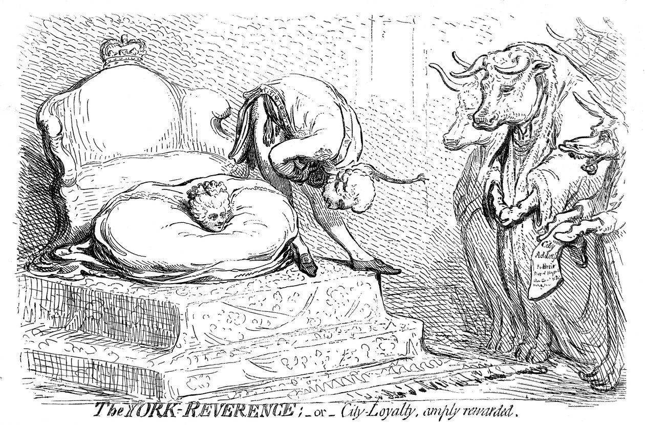 York Reverence nebo City Loyalty, Amply Rewarded, 1796 od Unbekannt