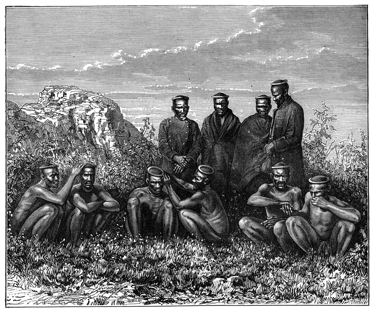 Zulu, Jižní Afrika, c1890 od Unbekannt