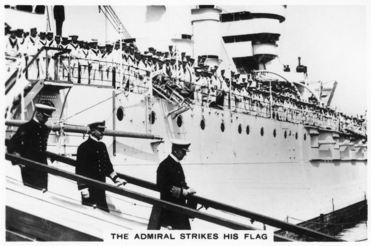 Admirál udeří na svou vlajku, HMS Warspite, 1937 od Unbekannt