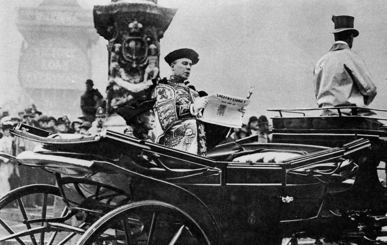 Oznámení Versailleské smlouvy v celé Anglii královskou proklamací, 1919, 1937 od Unbekannt