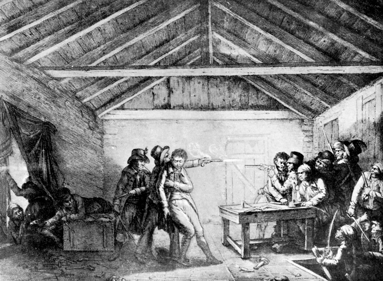 Zatčení pouličních spiklenců Cato, 23. února 1820, 1901 od Unbekannt