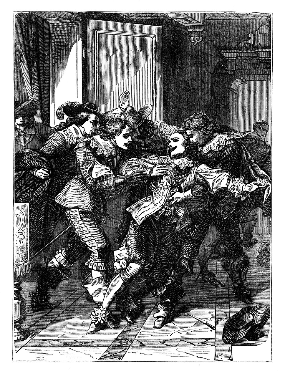 Atentát na vévodu z Buckinghamu, c1902 od Unbekannt