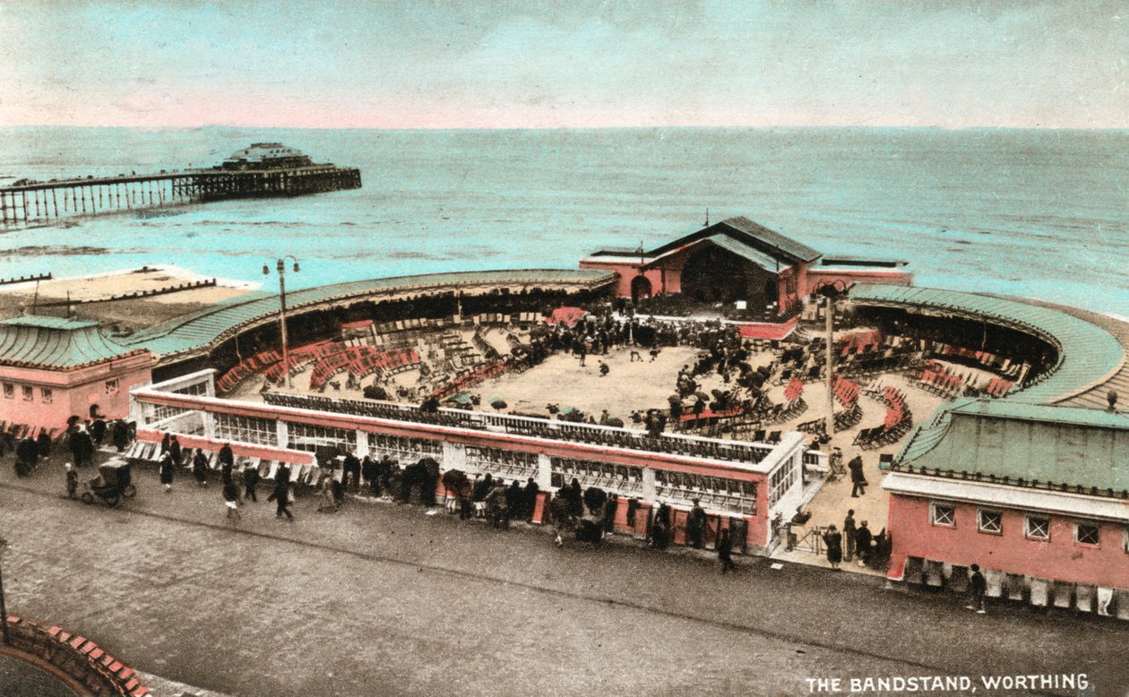 Pódium, Worthing, Západní Sussex, počátek 20. století od Unbekannt