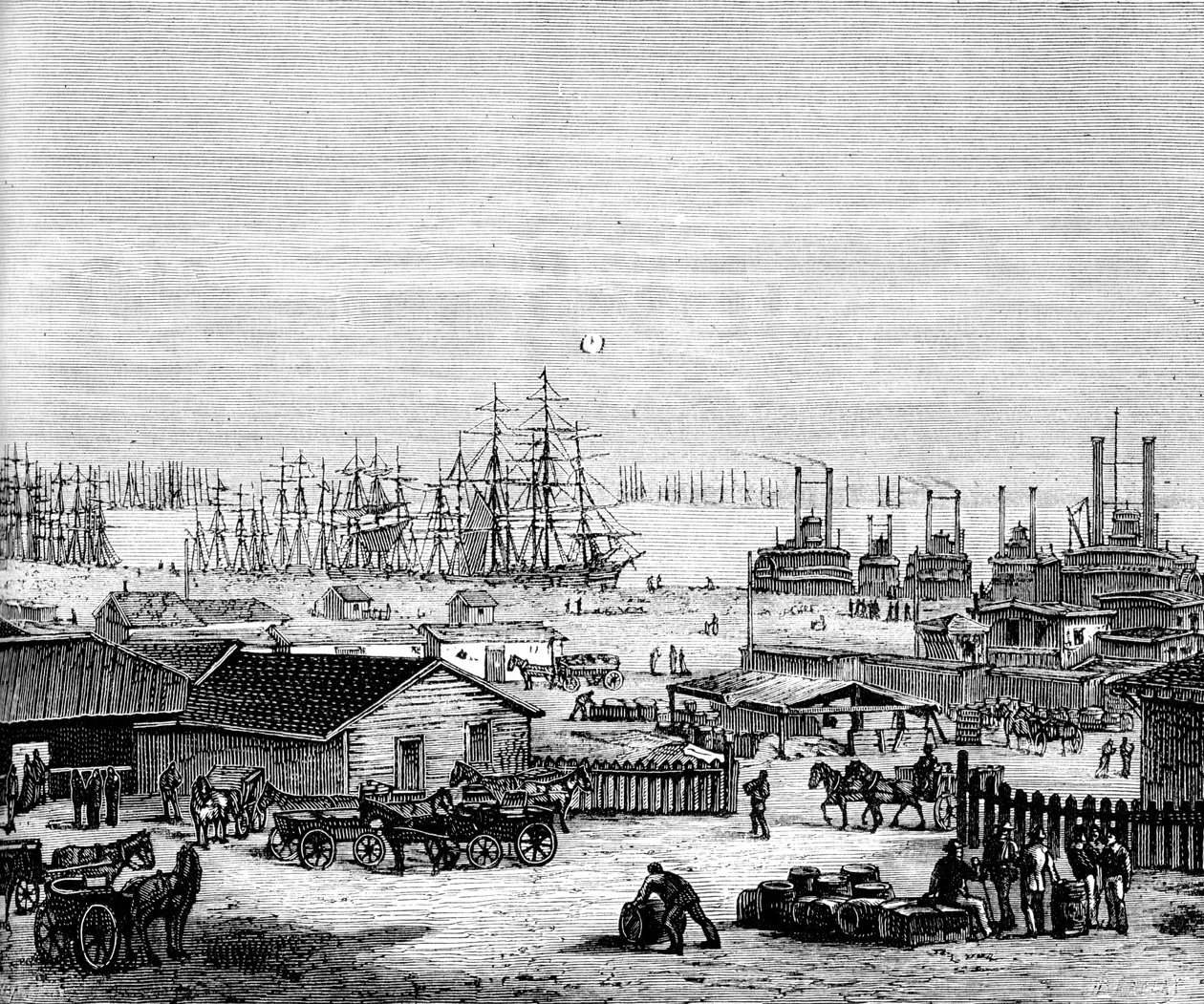 Břehy Mississippi, 60. léta 18. století, 1880 od Unbekannt