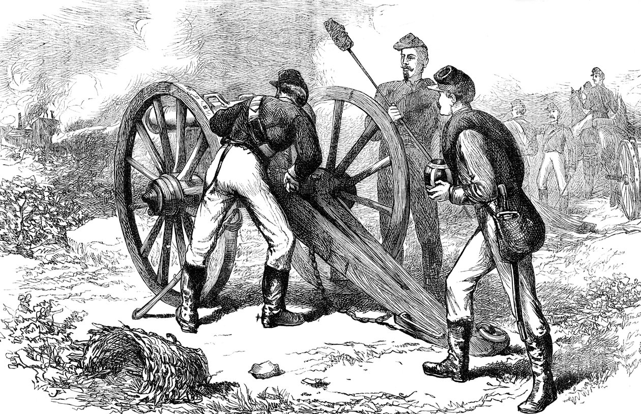 Bitva u Chancellorsville, Virginie, americká občanská válka, 1863 c1880 od Unbekannt