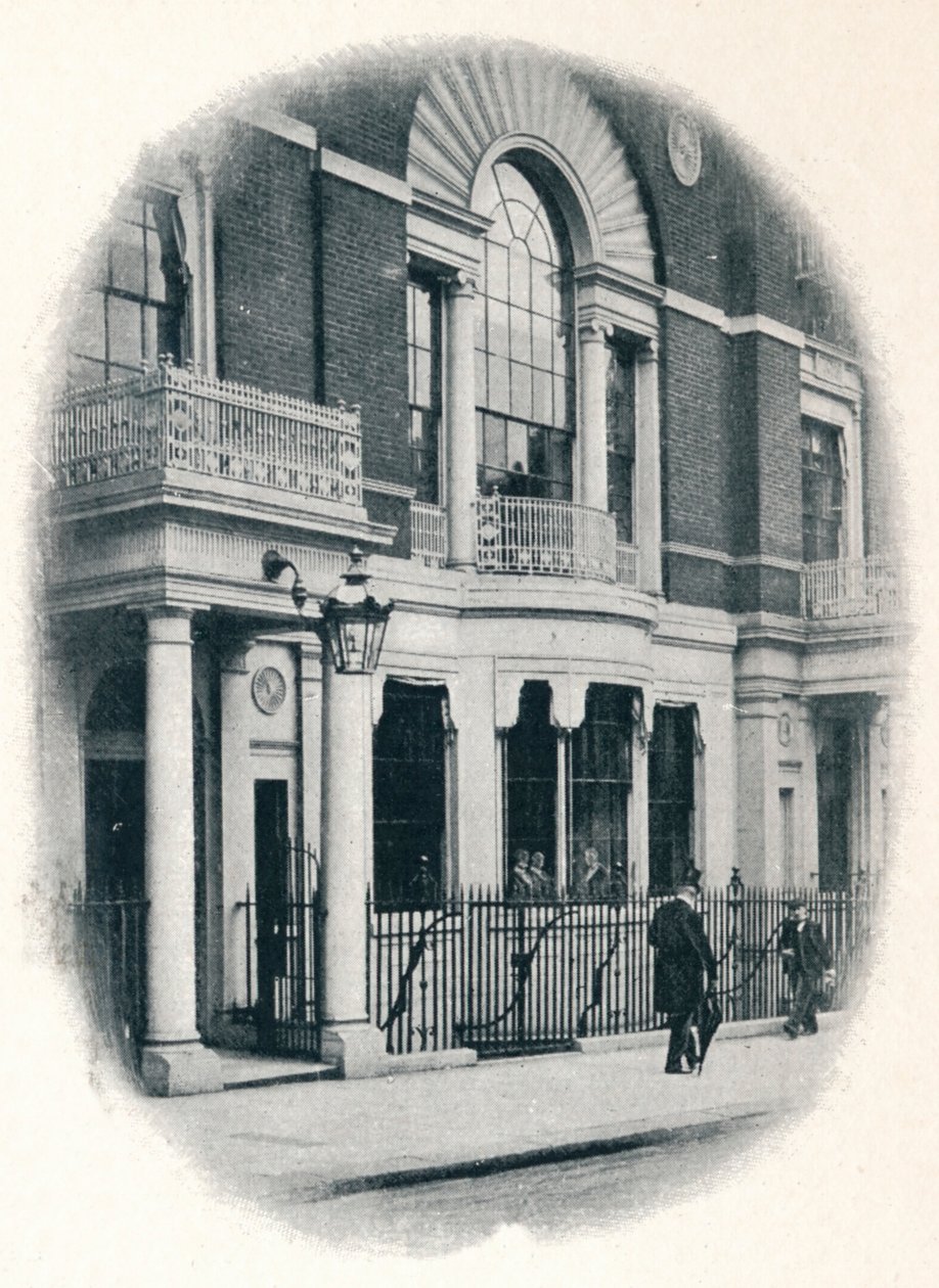 Arkýř, Boodles Club, Londýn, c1900 1901 od Unbekannt