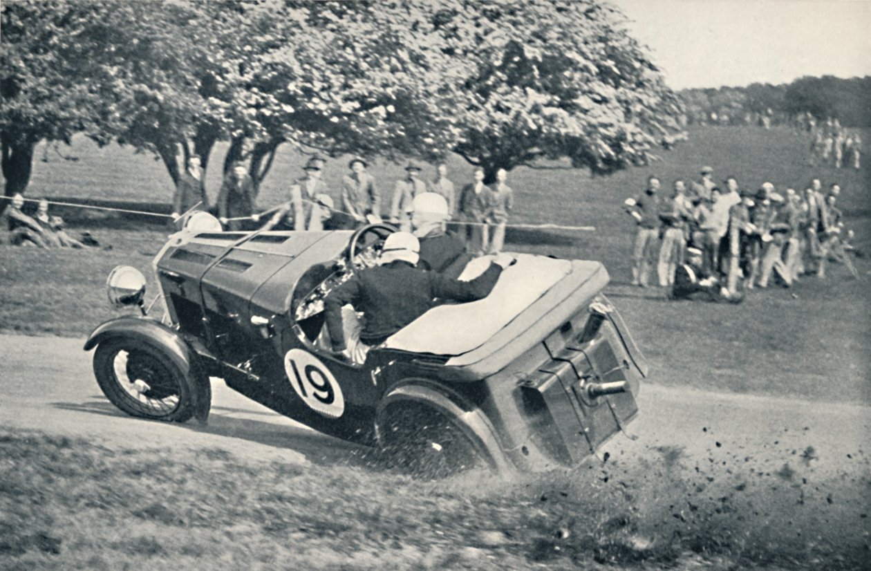 Začátek úniku v Donington Park, 1937 od Unbekannt