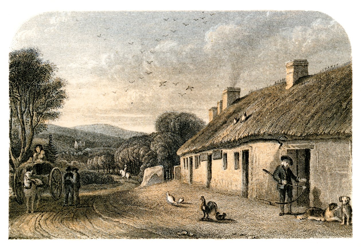Rodiště Roberta Burnse, Alloway, South Ayrshire, Skotsko od Unbekannt