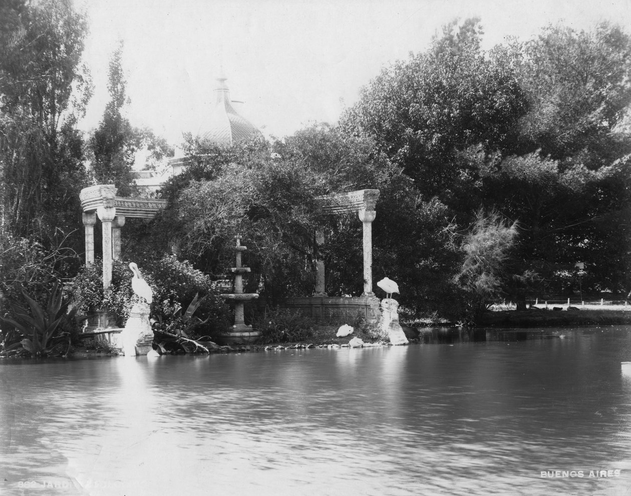 Botanická zahrada v parku Palermo, Buenos Aires, Argentina, 1927 od Unbekannt