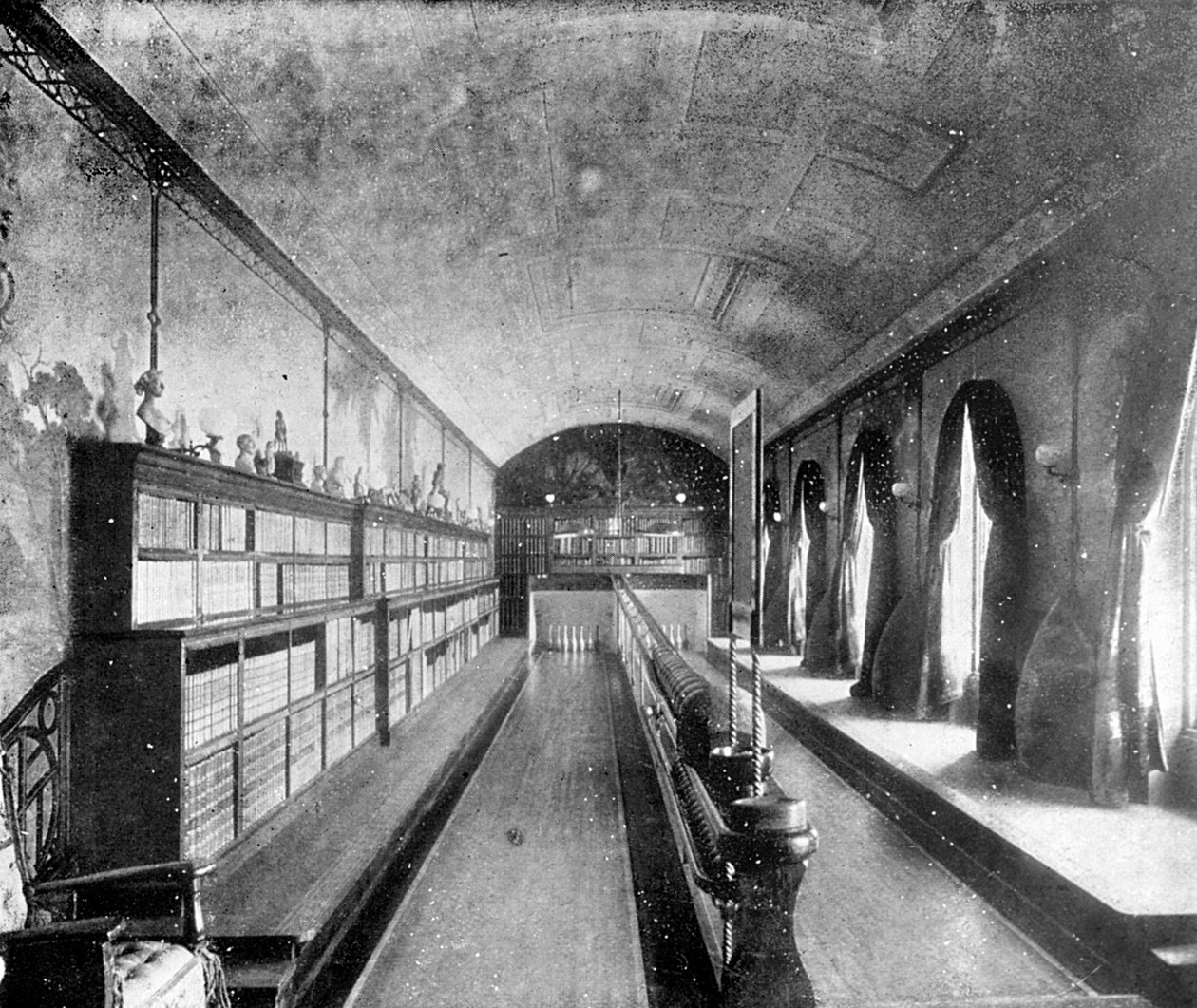 Bowlingová dráha, Sandringham House, Norfolk, 1910 od Unbekannt