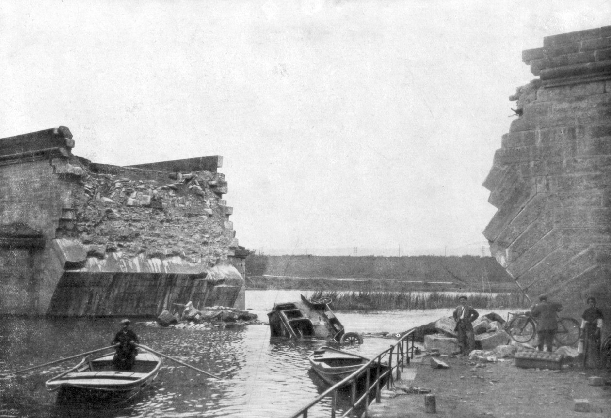 Most u Trilportu, 1. bitva na Marně, Francie, 5.-12. září 1914 od Unbekannt