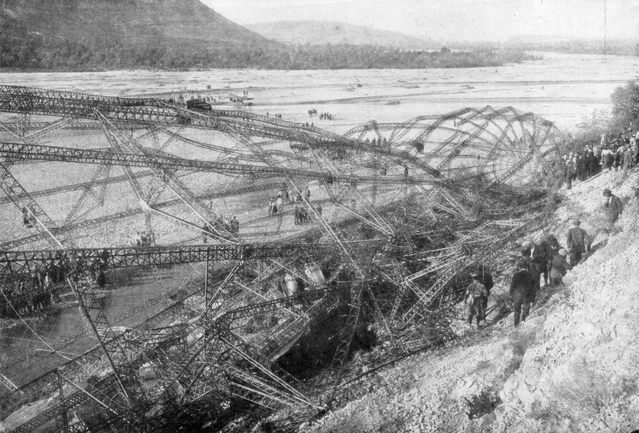 Mrtvola Zeppelinu LZ85 L45, 20. října 1917 od Unbekannt