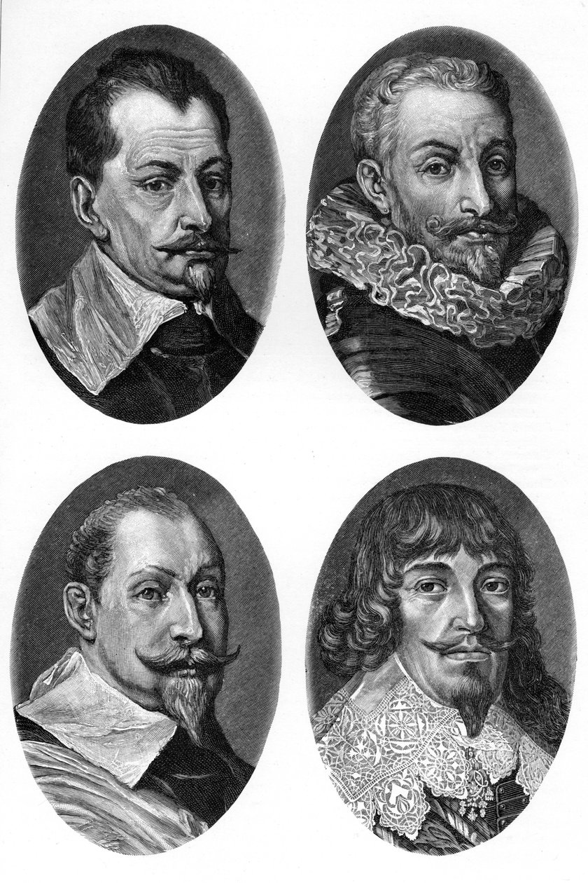 Hlavní vojenští velitelé třicetileté války, 1618-1648 1903 od Unbekannt