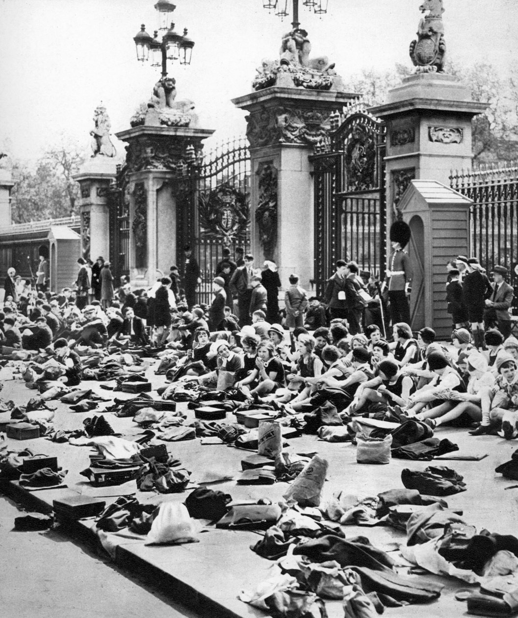 Dětský jubilejní svátek, Buckinghamský palác, Londýn, 1935 od Unbekannt