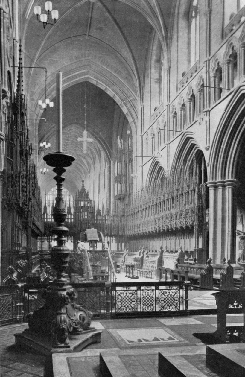 Sbor, Chester Cathedral, Cheshire, 1924-1926 od Unbekannt