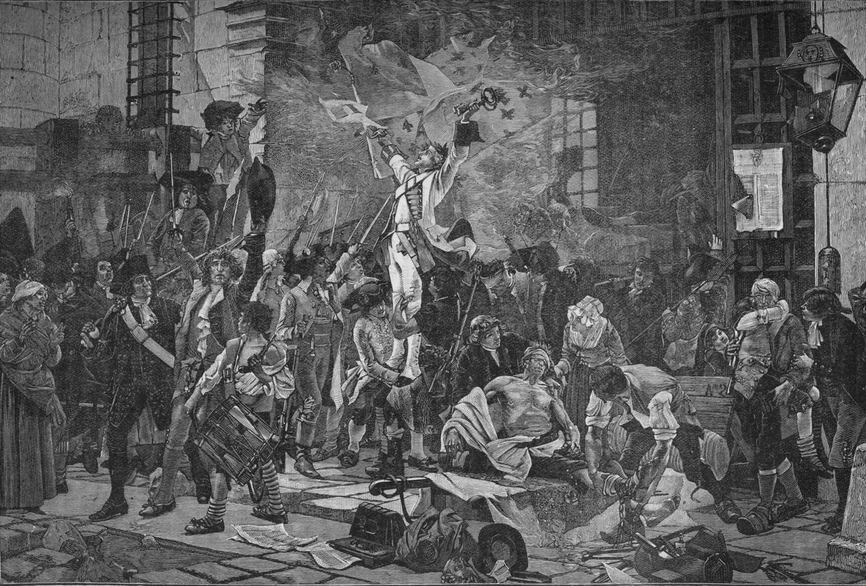 Dobyvatelé Bastily, 1789 1905. od Unbekannt