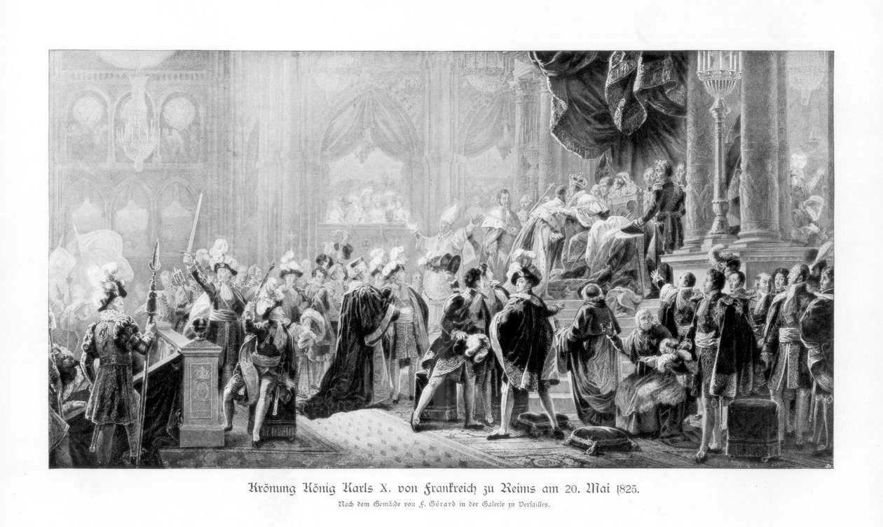 Korunovace francouzského krále Karla X., Remeš, 20. května 1825 1900 od Unbekannt