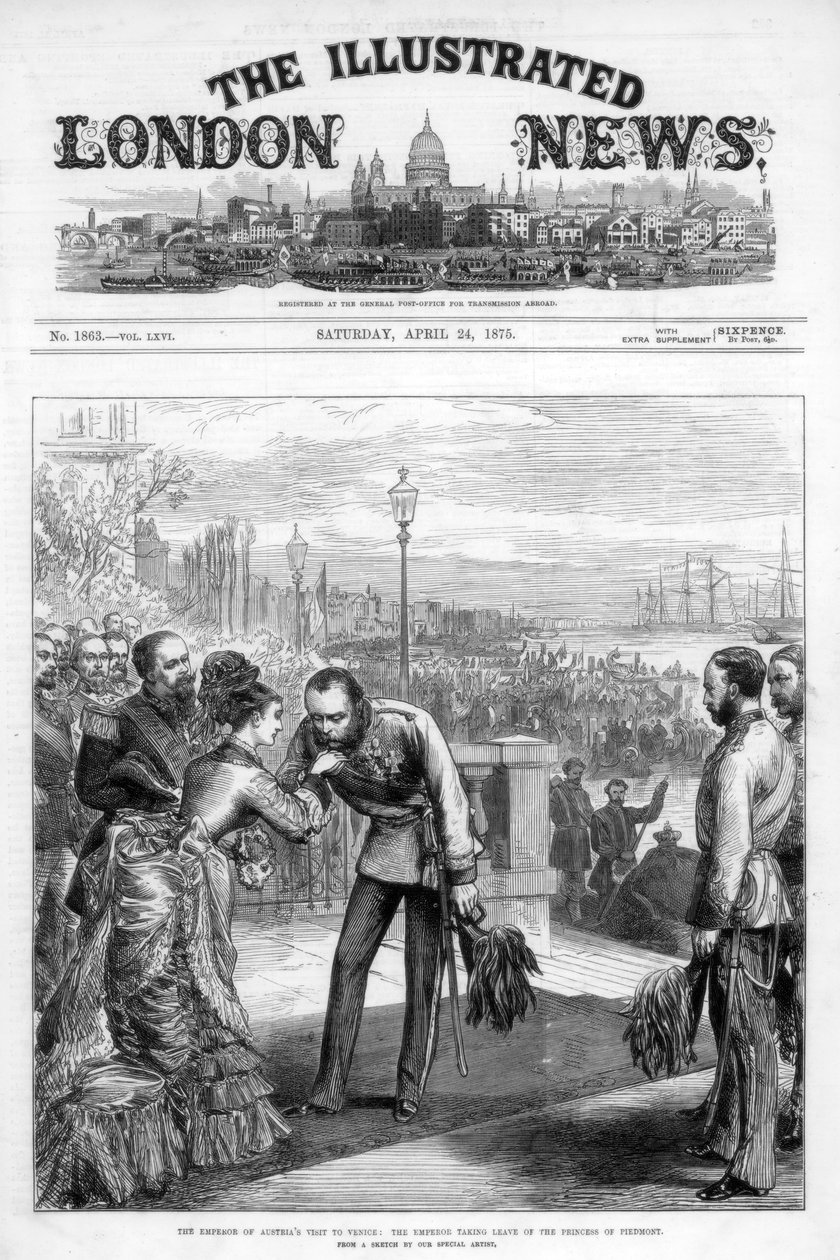 Obálka The Illustrated London News, 24. dubna 1875 od Unbekannt