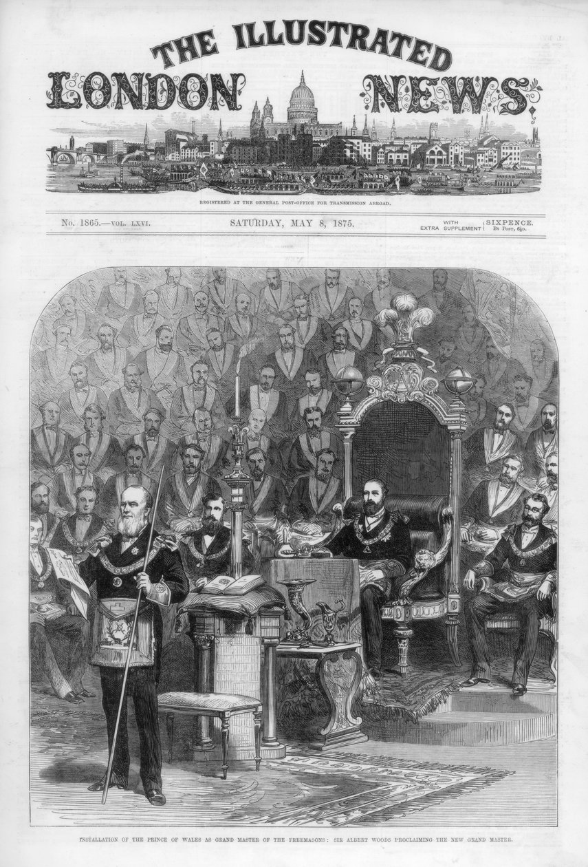 Obálka The Illustrated London News, 8. května 1875 od Unbekannt