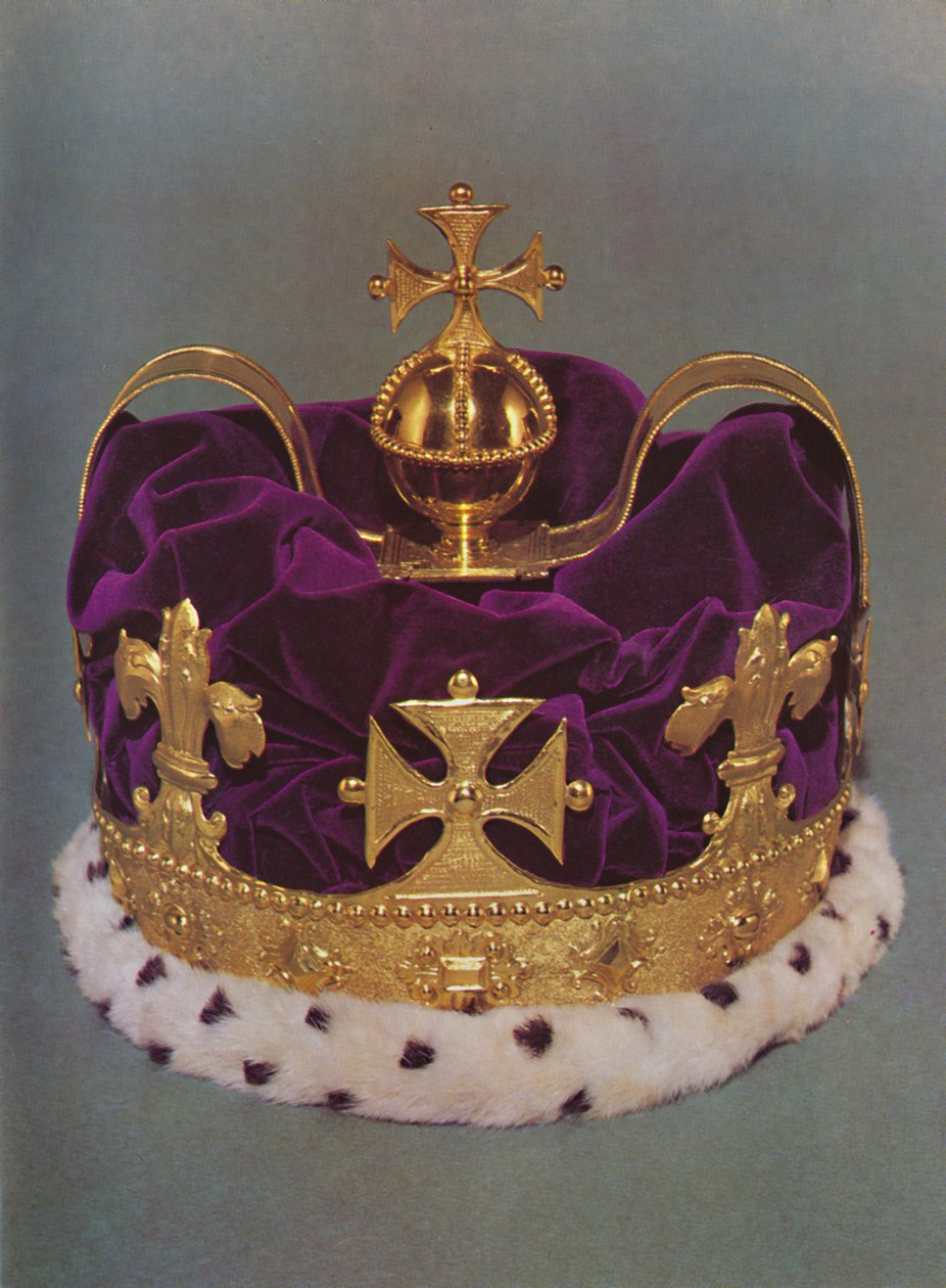 Koruna vyrobená pro prince z Walesu v roce 1729, 1953 od Unbekannt