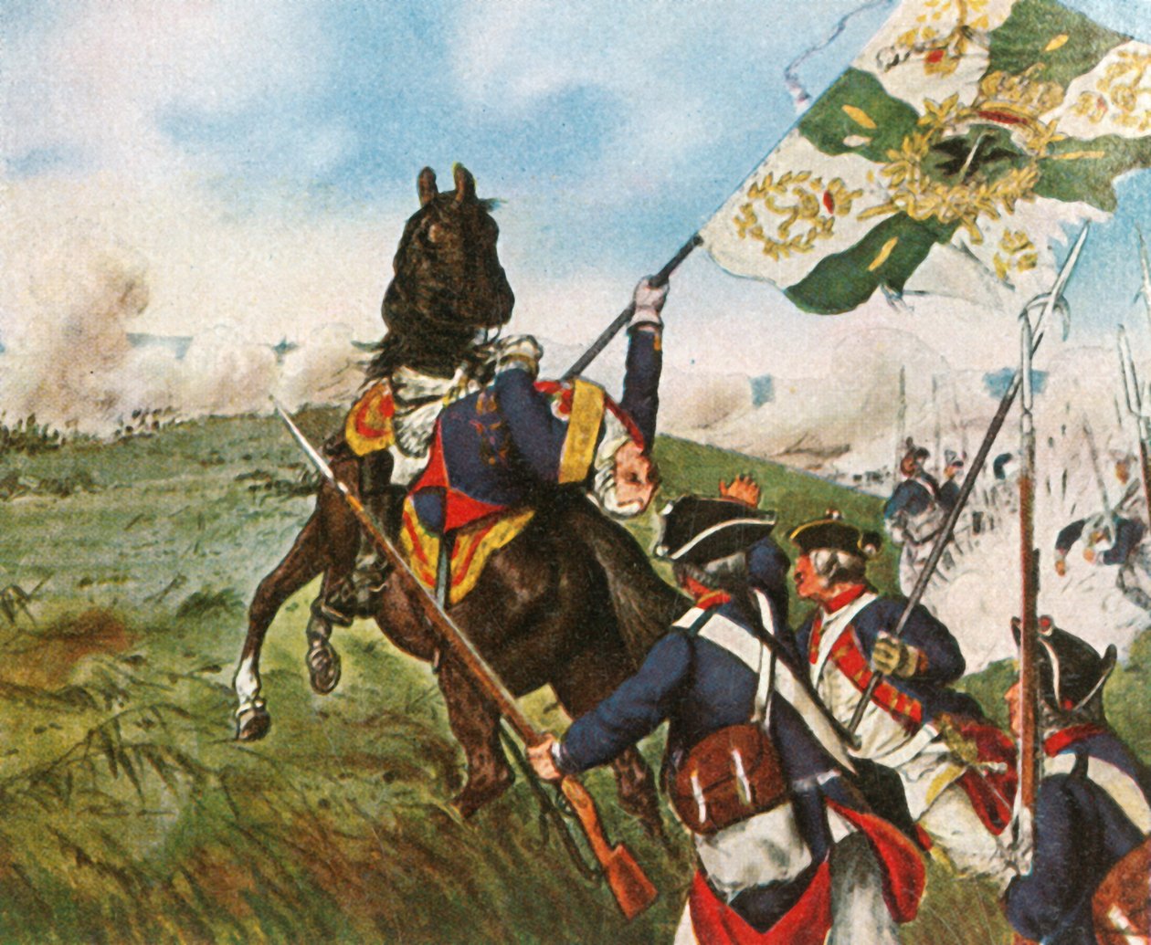 Smrt Schwerina v Praze, 6. května 1757, 1936. od Unbekannt
