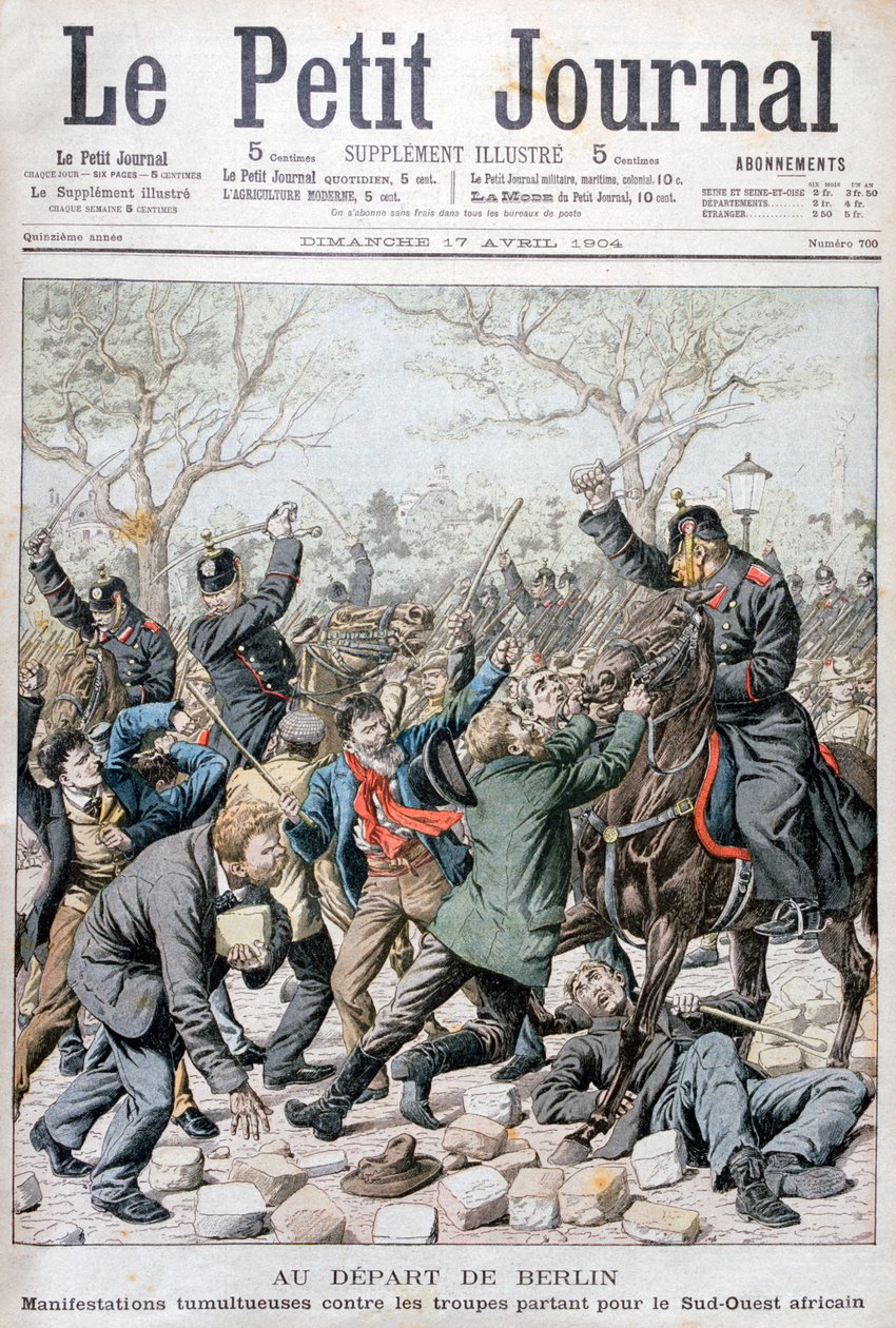 Odjezd z Berlína, 1904 od Unbekannt