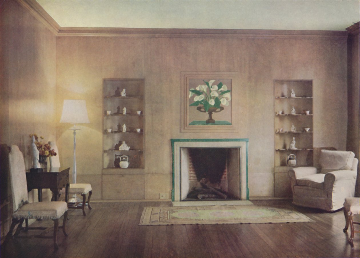 Přijímací pokoj domu Lorda Vernona, navržený Oliverem Hillem, F.R.I.B.A., Londýn, 1935 od Unbekannt
