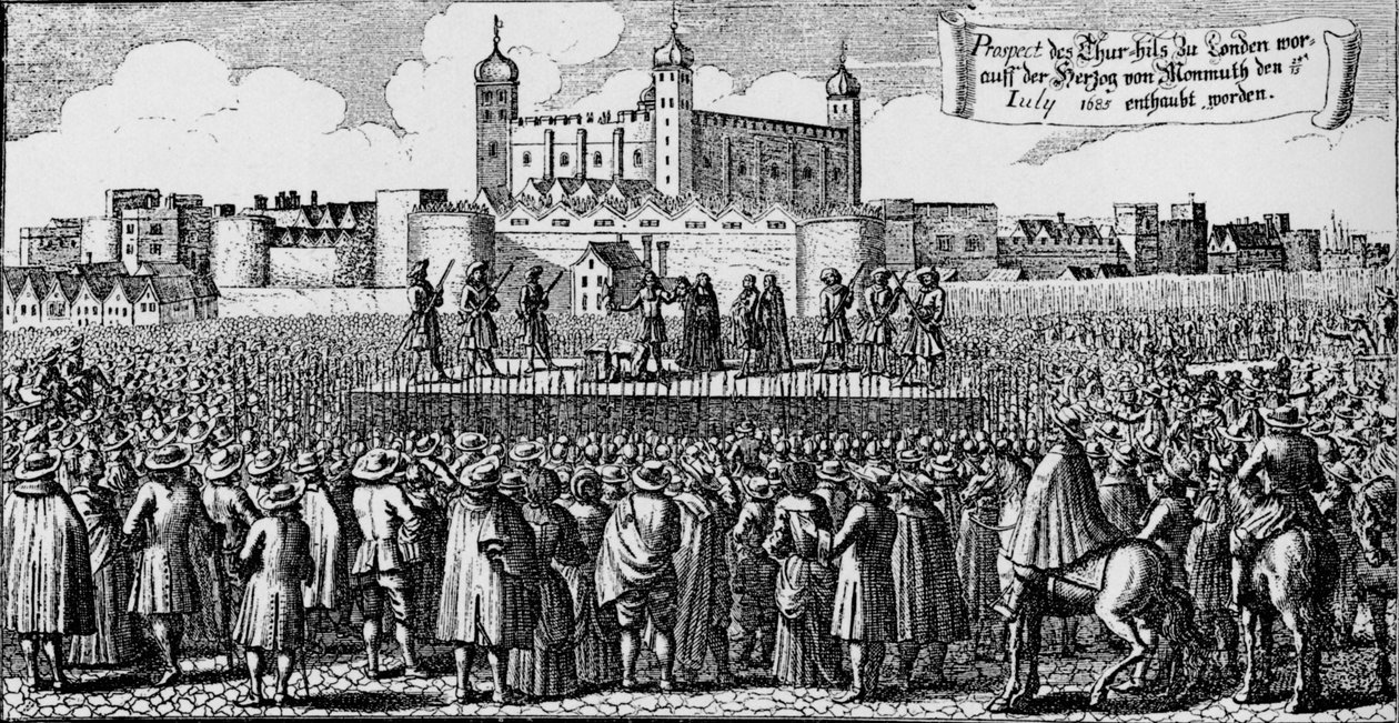Poprava vévody z Monmouthu, Tower Hill, Londýn, 15. července 1685 1903 od Unbekannt