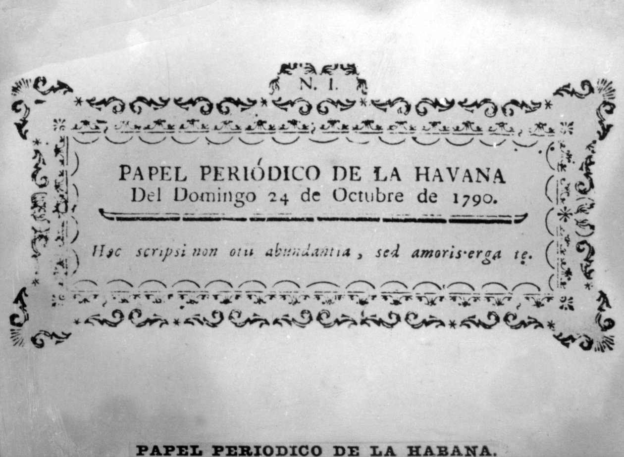 První tištěné noviny, 1790-1804, 20. léta 20. století od Unbekannt