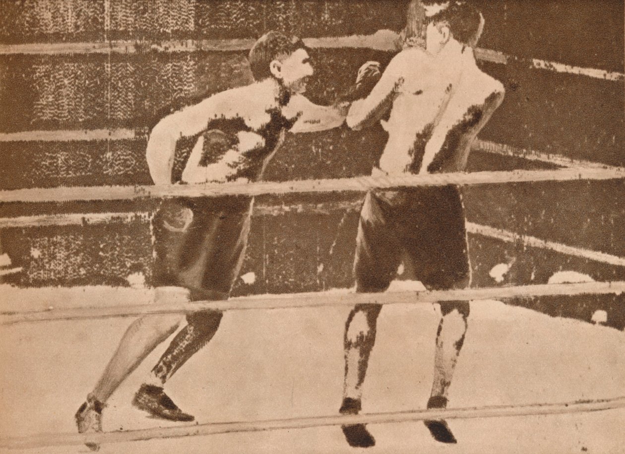 První bezdrátové fotografie z Ameriky nebo Anglie byly odeslány 25. září. - Dempsey v. Tunn od Unbekannt