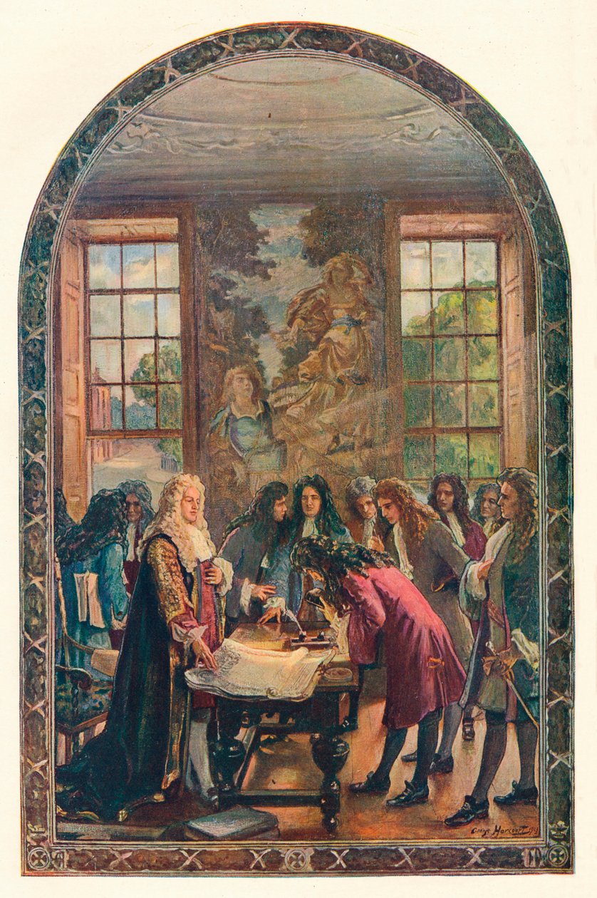 Založení Bank of England, 1694 1905. od Unbekannt