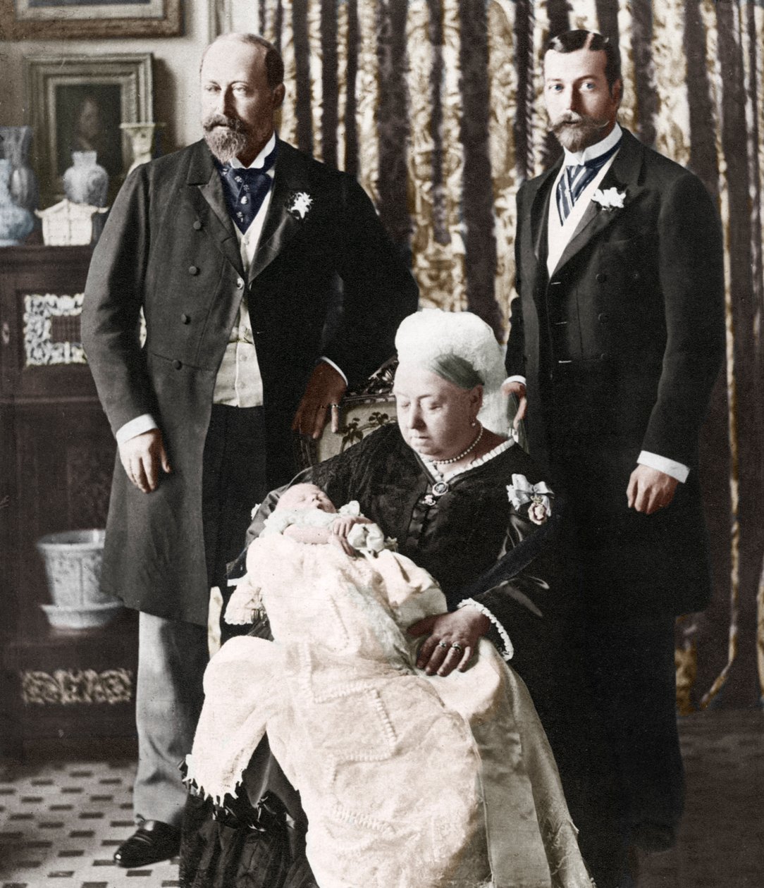 Budoucí křest krále Edwarda VIII., 16. července 1894 od Unbekannt