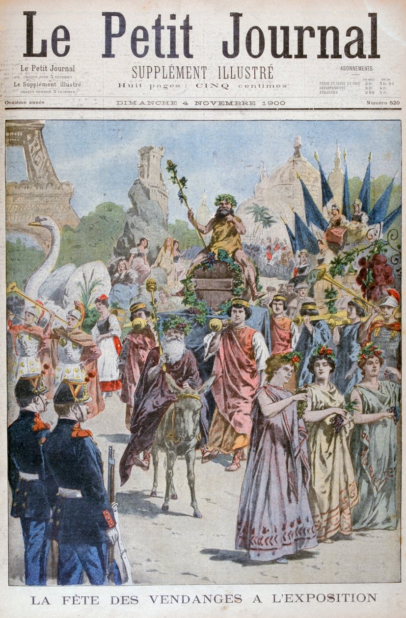 Festival sklizně hroznů, Světová výstava 1900, Paříž, 1900 od Unbekannt
