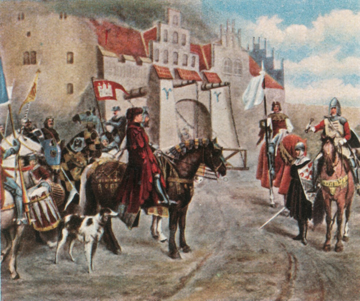 Předání Bergedorfu, 1420, 1936. od Unbekannt