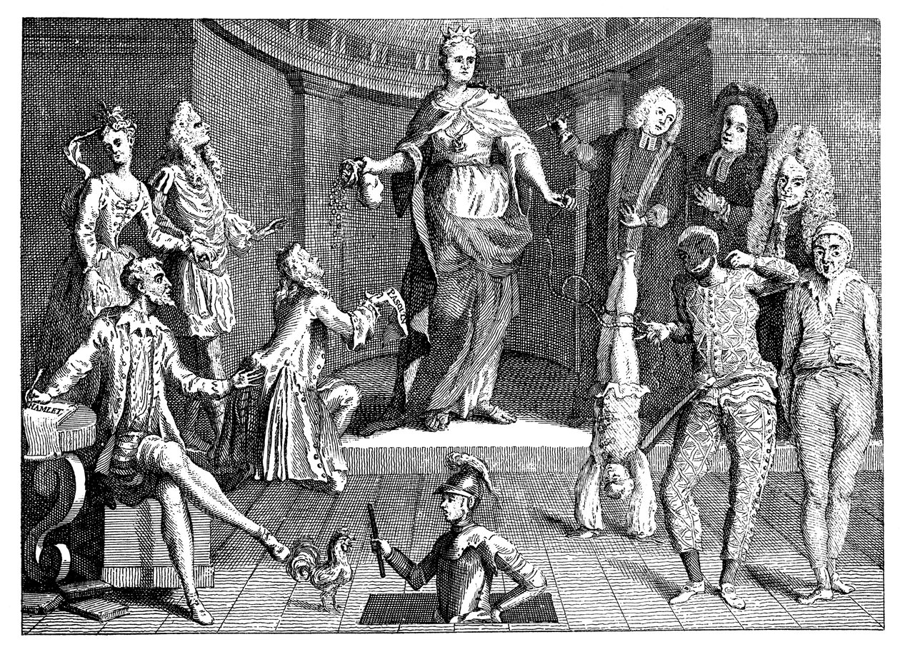 Rozsudek Queens Common Sense, 1736 od Unbekannt