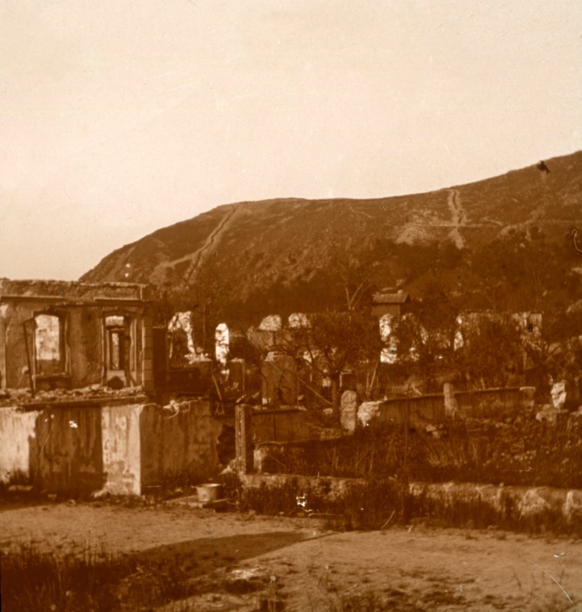 Kiosk, Metzeral, severní Francie, c1914-c1918 od Unbekannt