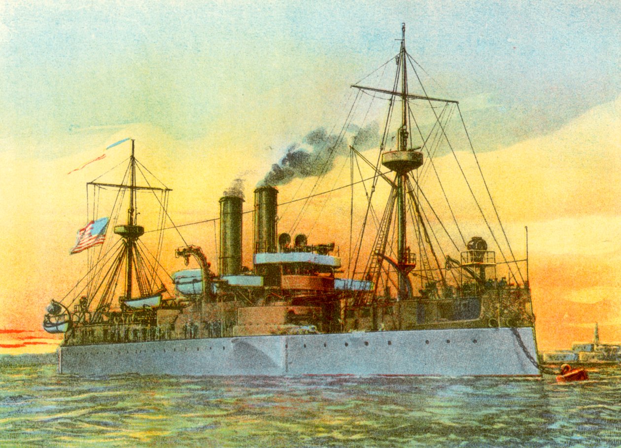 Poslední západ slunce v Maine, 1898 od Unbekannt