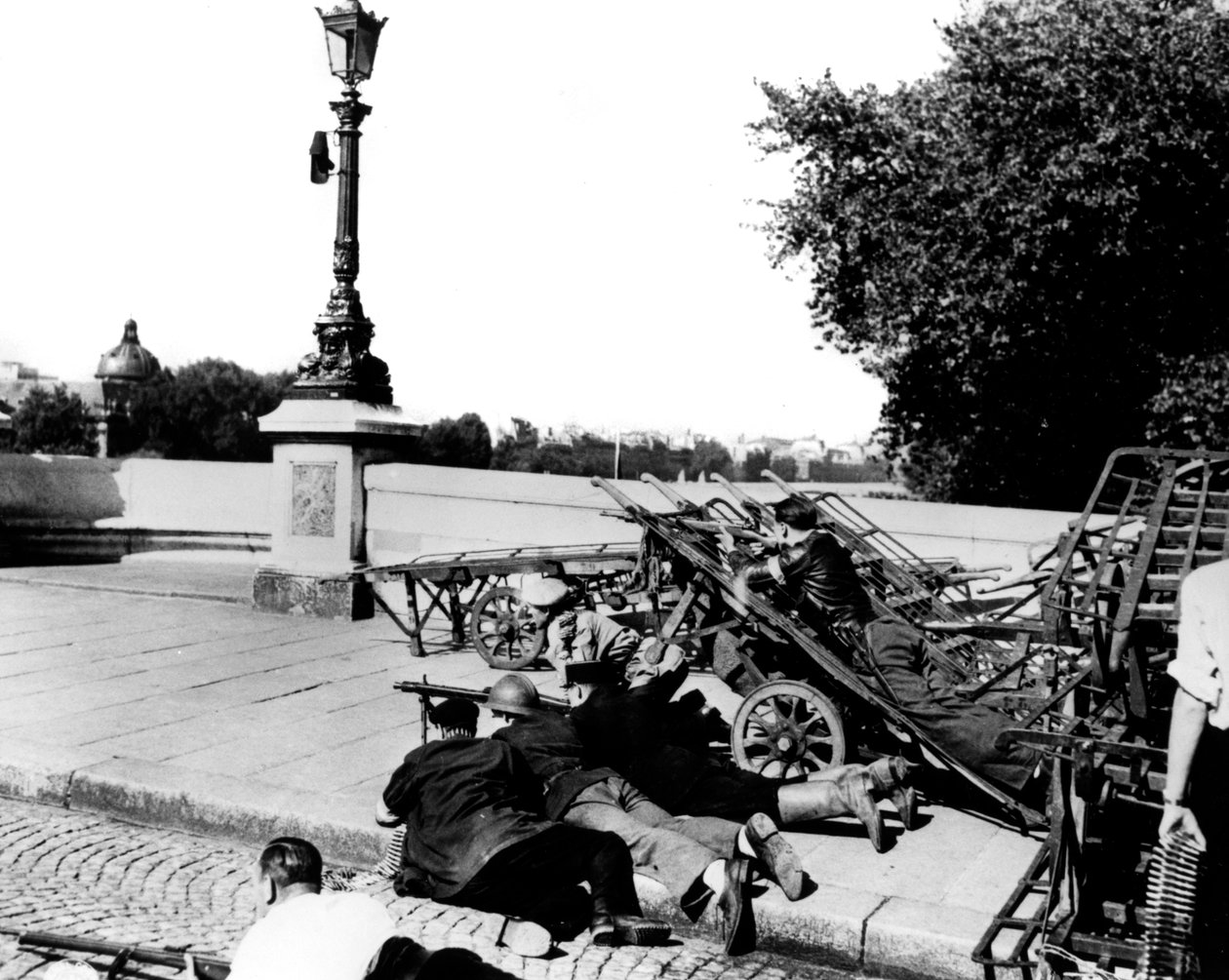 Osvobození Paříže, srpen 1944 od Unbekannt
