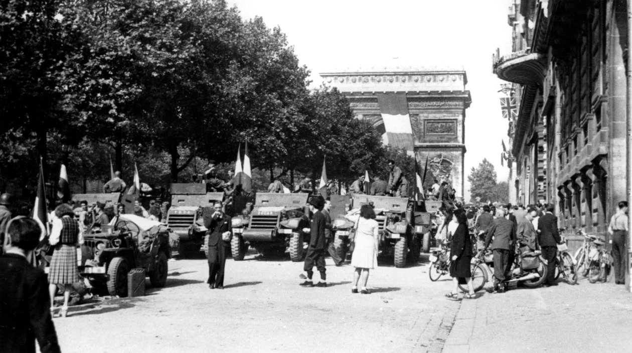 Osvobození Paříže, srpen 1944 od Unbekannt