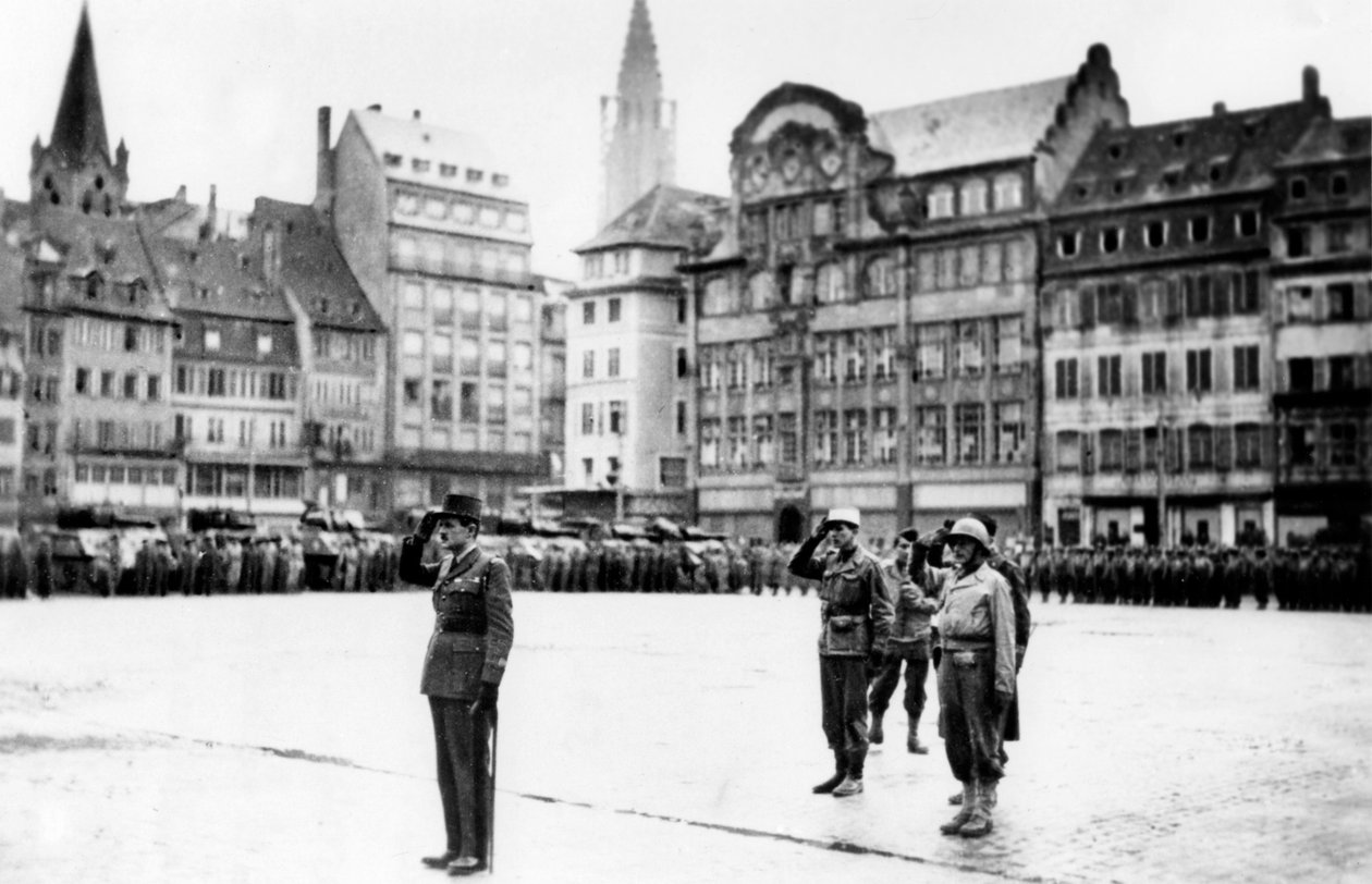 Osvobození Štrasburku, Francie, listopad 1944 od Unbekannt