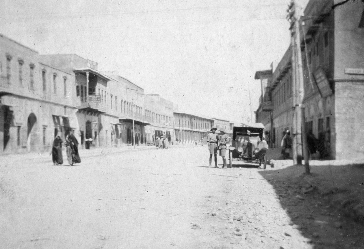 Hlavní ulice Mosulu, Irák, c1910 od Unbekannt