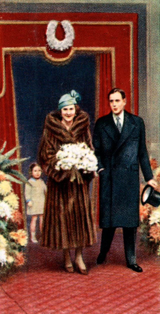 Sňatek vévody a vévodkyně z Kentu, listopad 1934, c1935 od Unbekannt