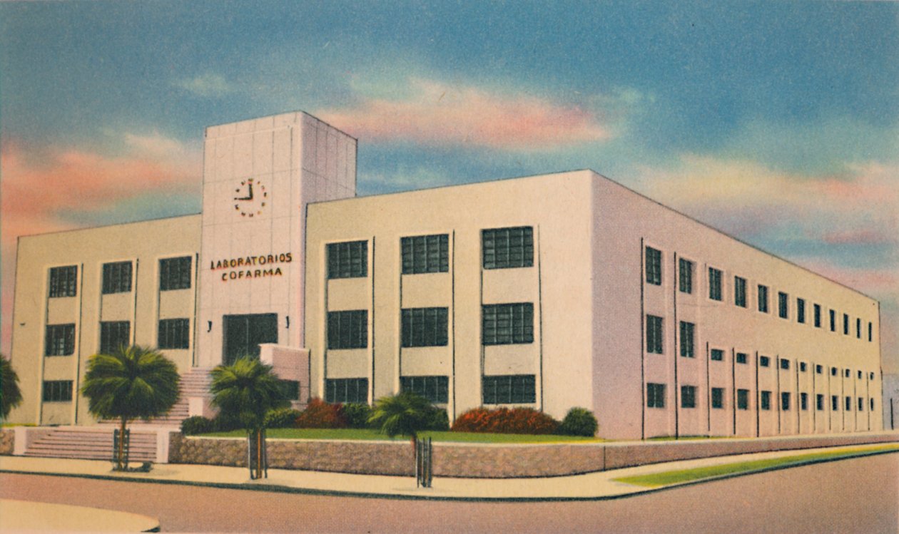 Moderní budova COFARMA, Barranquilla, c1940 od Unbekannt